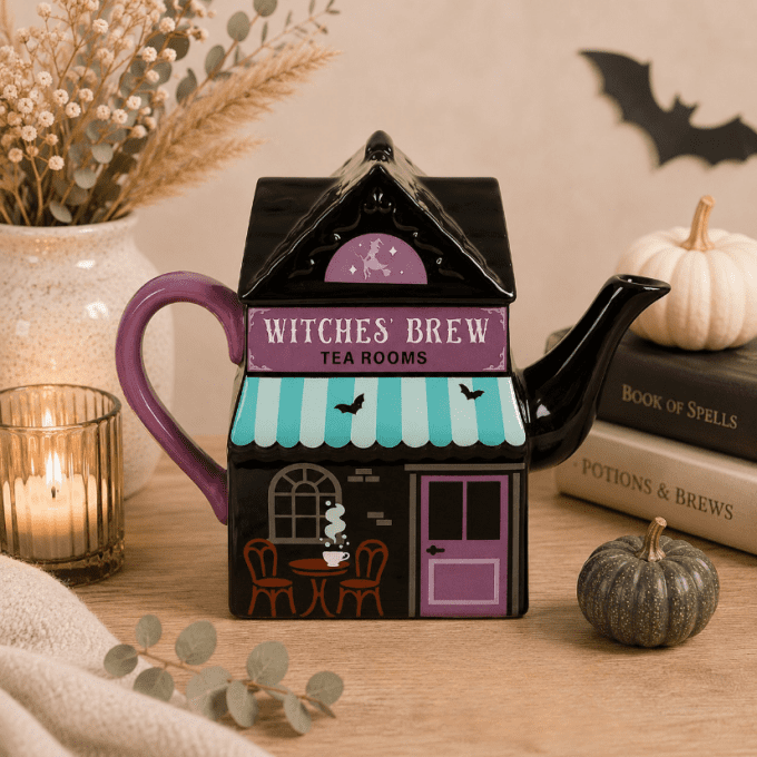 Théière du salon de thé « Witches' Brew »